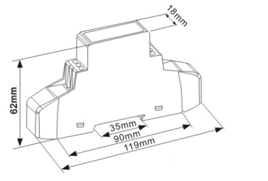 DDS238-1 single phase din rail type watt hour meter （D1102A/D1102L）