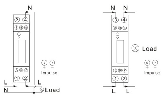 DDS238-1 SW single phase din rail type watt hour meter (D1103)