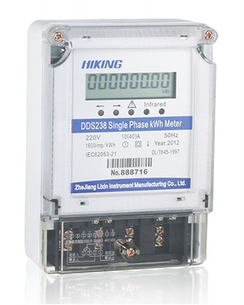 DDS238 single phase two wire RS485 type (Single Phase Two Wire RS485 Type Watt-hour Meter, Single Phase Two Wire RS485 Type KWH Meter, Single Phase Two Wire RS485 Type Energy Meter)