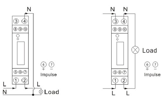 DDS238-1 ZN single phase din rail type watt hour meter (D1104)