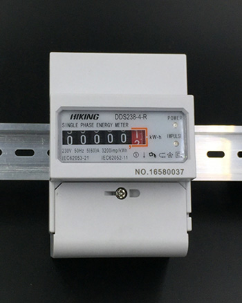 DDS238-4-R single phase din rail type watt hour meter (D1405A/D1405L)