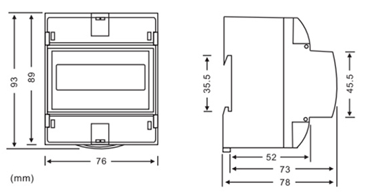 DDS238-4 W single phase din rail type WIFI watt hour meter (D1407)