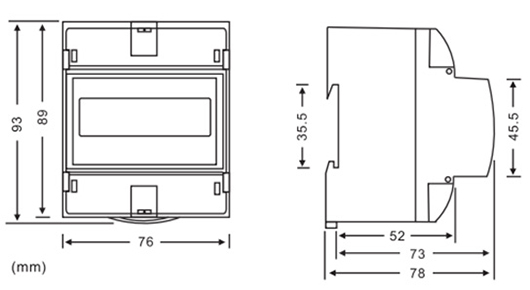 DDS238-4 W RS485 type single phase remote control watt hour meter(D1408)