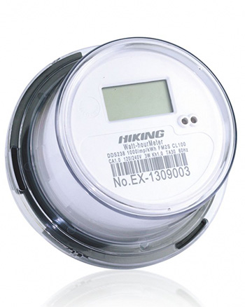 DDSY238-R single phase round socket type prepaid watt hour meter (A1203)