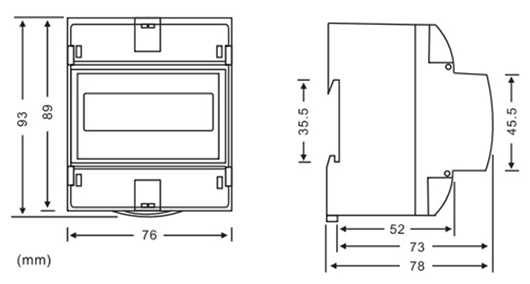 DDS238-4 W Lora wireless type single phase din rail watt hour meter(D1409)