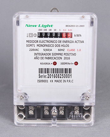 DDS238 single phase static watt hour meter (E1215A/E1205L)