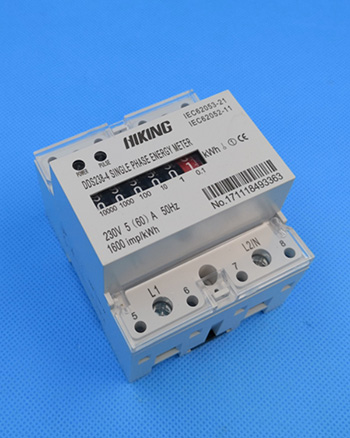 SingleSingle Phase Din Rail Type Energy Meter (Single Phase Din Rail Type Watt-hour Meter, Single Phase Din Rail Type KWH Meter)