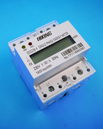 SingleSingle Phase Din Rail Type Energy Meter (Single Phase Din Rail Type Watt-hour Meter, Single Phase Din Rail Type KWH Meter)