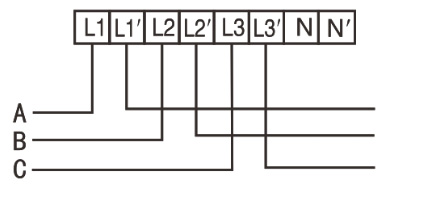 DT(S)S238-4 ZN/S three phase din rail type multi-function watt hour meter(D3402)