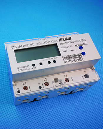 DT(S)S238-7 ZN/S three phase din rail type multi-function watt hour meter(D3703)