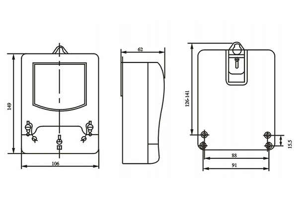 DDS238 Single Phase KWH Meter  (Single Phase Meter, Single Phase Watt-hour Meter, Single Phase Energy Meter)